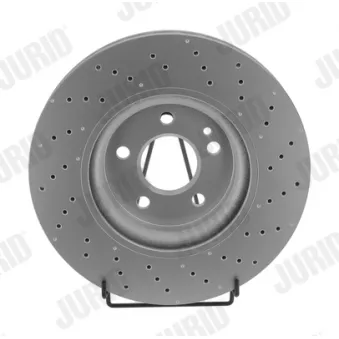 Jeu de 2 disques de frein avant JURID 563266JC