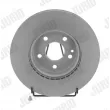 Jeu de 2 disques de frein avant JURID 563280JC - Visuel 1