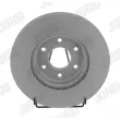 Jeu de 2 disques de frein avant JURID 563290JC - Visuel 1