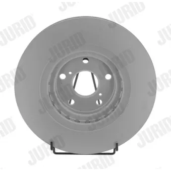 Jeu de 2 disques de frein avant JURID 563460JC