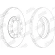 Jeu de 2 disques de frein avant JURID 567954J - Visuel 2