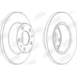 Jeu de 2 disques de frein arrière JURID 569105J - Visuel 2