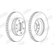 Jeu de 2 disques de frein avant JURID 569136J - Visuel 2