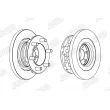 Jeu de 2 disques de frein avant JURID 569168J - Visuel 2