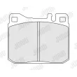 Jeu de 4 plaquettes de frein avant JURID 571278J - Visuel 1