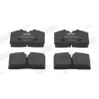 Jeu de 4 plaquettes de frein avant JURID 571348J - Visuel 1
