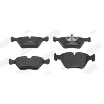 Jeu de 4 plaquettes de frein avant JURID 571394J