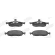 Jeu de 4 plaquettes de frein avant JURID 571832J - Visuel 1