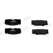 Jeu de 4 plaquettes de frein avant JURID 572253J - Visuel 2