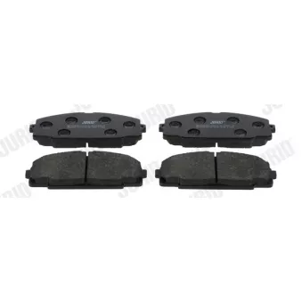 Jeu de 4 plaquettes de frein avant JURID 572367J