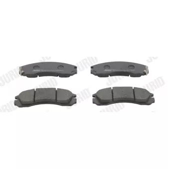 Jeu de 4 plaquettes de frein avant JURID 572447J