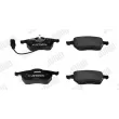 Jeu de 4 plaquettes de frein avant JURID 573022J - Visuel 3