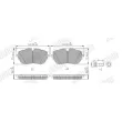 Jeu de 4 plaquettes de frein avant JURID 573697J - Visuel 1