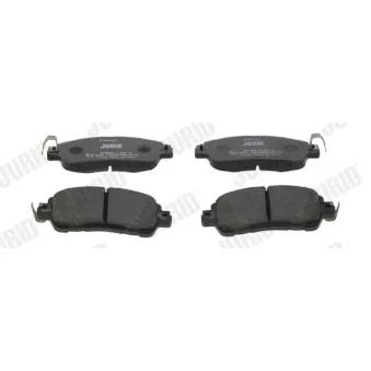 Jeu de 4 plaquettes de frein avant JURID 573801J