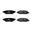 Jeu de 4 plaquettes de frein avant JURID 573958J - Visuel 3