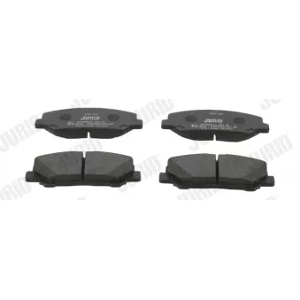 Jeu de 4 plaquettes de frein avant JURID 573964J