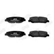Jeu de 4 plaquettes de frein avant JURID 573964J - Visuel 3