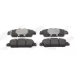 Jeu de 4 plaquettes de frein avant JURID 573970J - Visuel 1