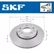 Jeu de 2 disques de frein avant SKF VKBD 80008 V2 - Visuel 2