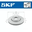 Jeu de 2 disques de frein avant SKF VKBD 80030 V1 - Visuel 2