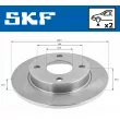 Jeu de 2 disques de frein avant SKF VKBD 80076 S2 - Visuel 2
