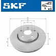 Jeu de 2 disques de frein avant SKF VKBD 80078 V1 - Visuel 2