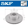 Jeu de 2 disques de frein avant SKF VKBD 80079 V2 - Visuel 2