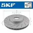 Jeu de 2 disques de frein avant SKF VKBD 80085 V1 - Visuel 2