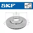 Jeu de 2 disques de frein avant SKF VKBD 80096 V2 - Visuel 2