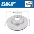 Jeu de 2 disques de frein avant SKF VKBD 80100 V2 - Visuel 2