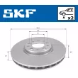 Jeu de 2 disques de frein avant SKF VKBD 80110 V2 - Visuel 2