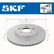 Jeu de 2 disques de frein avant SKF VKBD 80154 V2 - Visuel 2