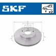 Jeu de 2 disques de frein avant SKF VKBD 80160 V2 - Visuel 2