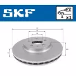 Jeu de 2 disques de frein avant SKF VKBD 80163 V1 - Visuel 2