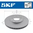 Jeu de 2 disques de frein avant SKF VKBD 80168 V2 - Visuel 2