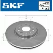 Jeu de 2 disques de frein avant SKF VKBD 80171 V1 - Visuel 2