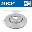 Jeu de 2 disques de frein avant SKF VKBD 80210 V2 - Visuel 2