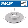 Jeu de 2 disques de frein avant SKF VKBD 80215 V2 - Visuel 2