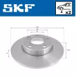 Jeu de 2 disques de frein avant SKF VKBD 80220 S2 - Visuel 2