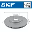 Jeu de 2 disques de frein avant SKF VKBD 80223 V1 - Visuel 2