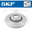 Jeu de 2 disques de frein avant SKF VKBD 80226 V1 - Visuel 2