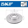 Jeu de 2 disques de frein avant SKF VKBD 80250 V2 - Visuel 2