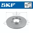 Jeu de 2 disques de frein avant SKF VKBD 80255 V2 - Visuel 2