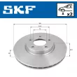 Jeu de 2 disques de frein avant SKF VKBD 80273 V2 - Visuel 2