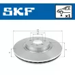 Jeu de 2 disques de frein avant SKF VKBD 80286 V1 - Visuel 2