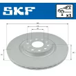 Jeu de 2 disques de frein avant SKF VKBD 80292 V1 - Visuel 2