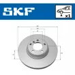 Jeu de 2 disques de frein avant SKF VKBD 80297 V1 - Visuel 2