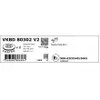Jeu de 2 disques de frein avant SKF VKBD 80302 V2 - Visuel 3