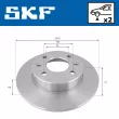 Jeu de 2 disques de frein avant SKF VKBD 80308 S2 - Visuel 2