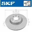 Jeu de 2 disques de frein avant SKF VKBD 80311 V2 - Visuel 2